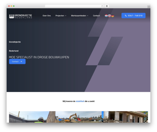 Breakdance Zero Theme WordPress theme - grondinjectie.nl