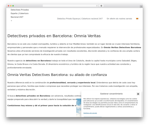Crafto addons WordPress plugin - omniaveritas.com/ca/detectius-privats-barcelona