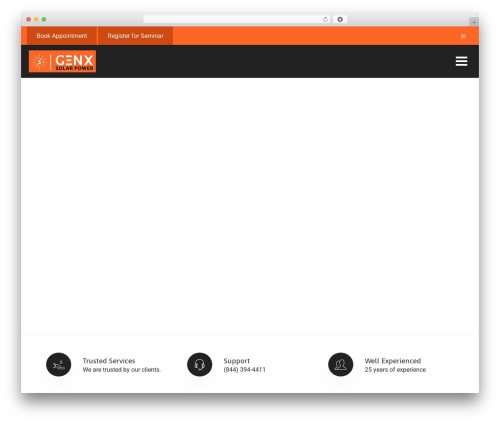 Theme WordPress Greenly - genxsolarpower.com