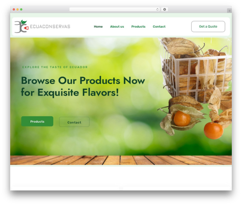 Elementorpro3171n WordPress plugin - ecuaconservas.com
