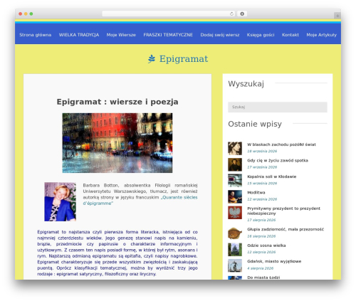 WP theme Frida - epigramat.pl