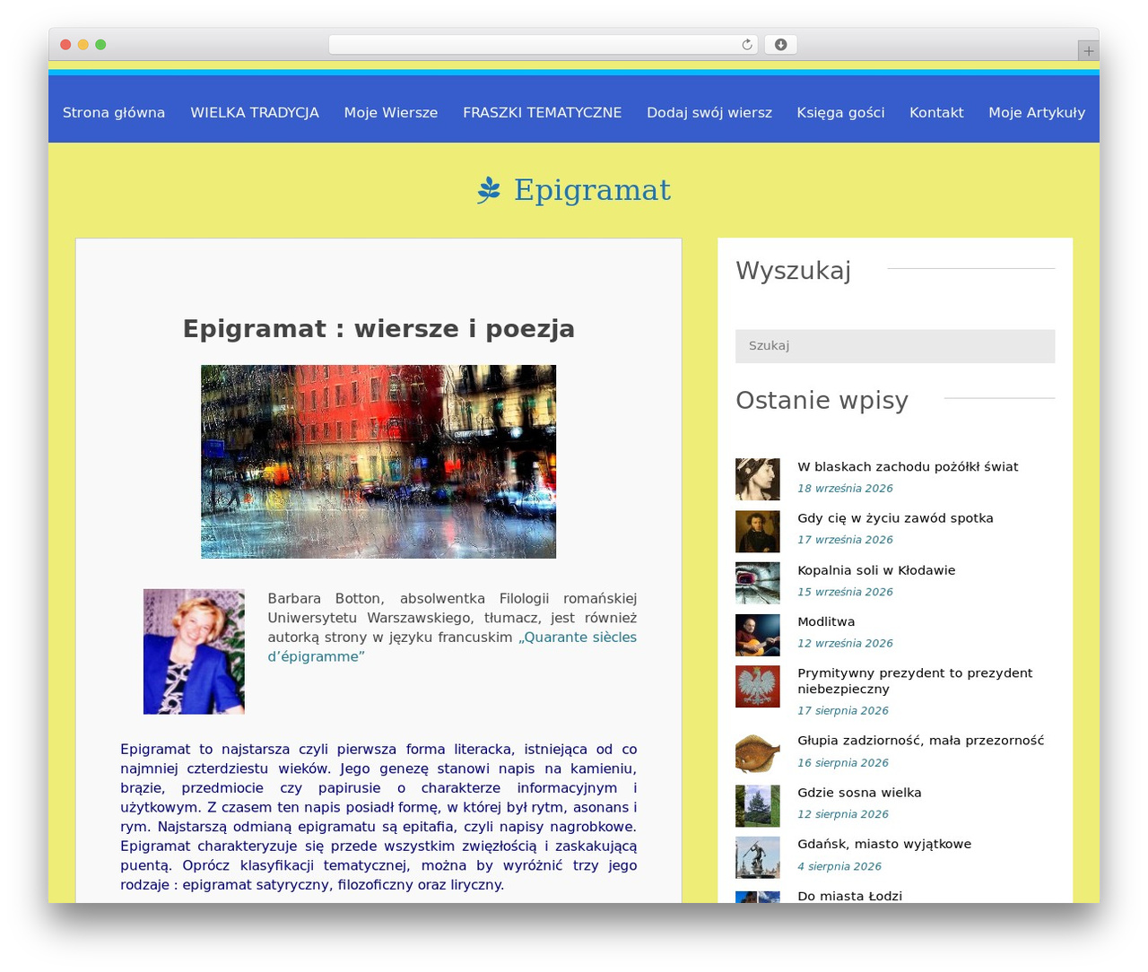 WP theme Frida - epigramat.pl WP theme Frida - epigramat.pl