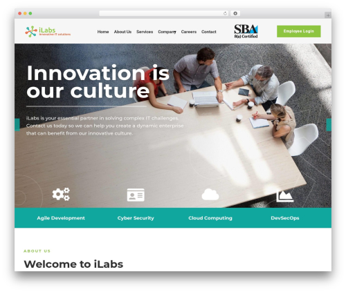 Best WordPress theme Ventix Framework - ilabs-inc.com