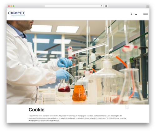 Chimpex Theme WordPress theme - www.chimpex.it