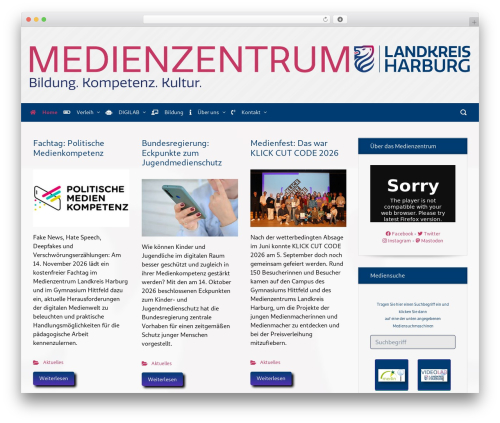 Component shortcodes WordPress plugin - medienzentrum-harburg.de