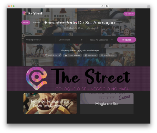 Listeo theme WordPress - atthestreet.com