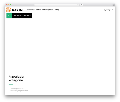 Theme WordPress Davici - graja.pl