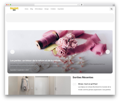 Theme WordPress Evior - omelett.es