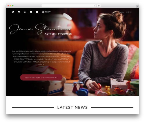 Theme WordPress Jane Stanton - janestanton.com