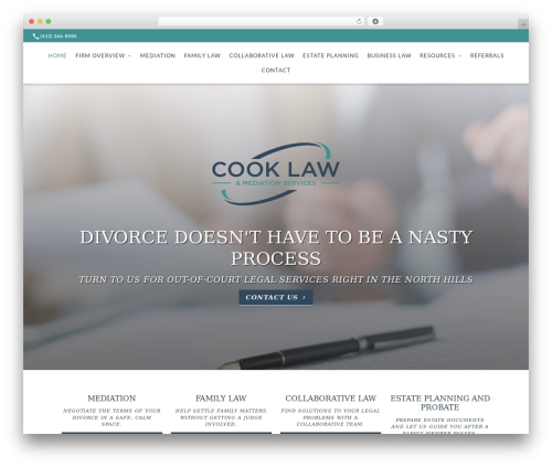 Beacon Theme WordPress theme - pittlawyers.com