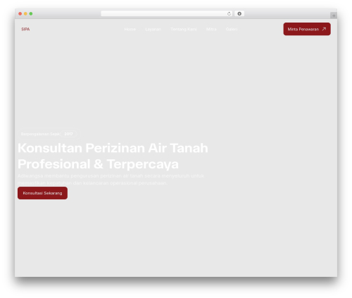 Best WordPress theme Jaster Basic - sipaborairtanah.com