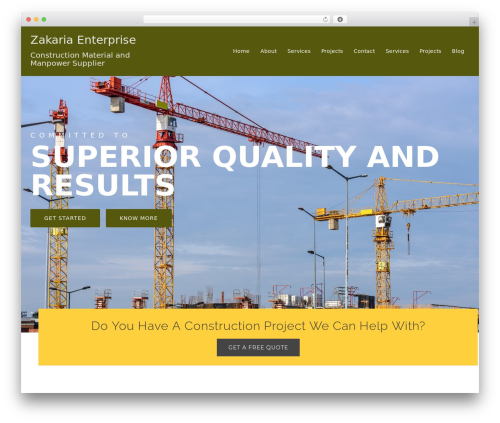 Construct-Ex WordPress theme - zakariaenterprise.com Construct-Ex WordPress theme - zakariaenterprise.com