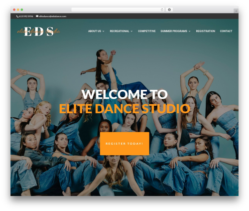 Divi breadcrumbs module WordPress plugin - elitedancestudio.ca