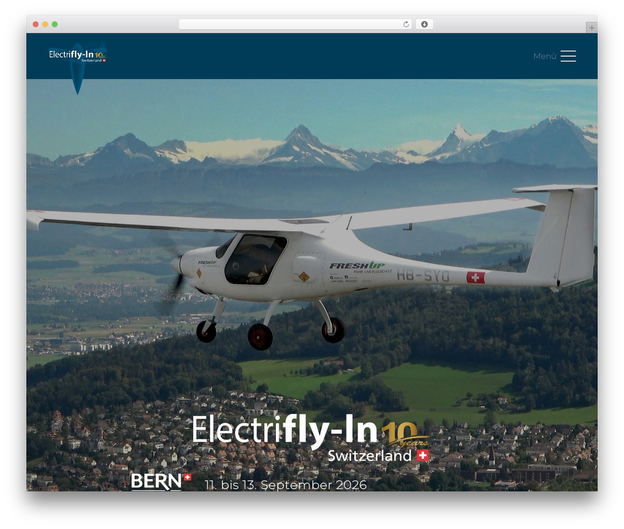 Impreza WordPress page theme - electrifly-in.ch