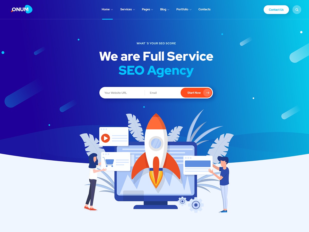 Onum | Shared by WPTry.org company WordPress theme