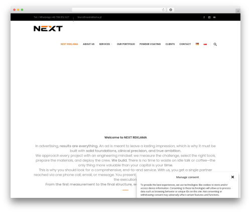 Theme WordPress NODE - nextreklama.pl
