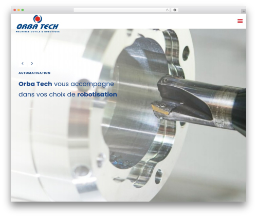 WordPress theme Orbatech - orbatech.fr