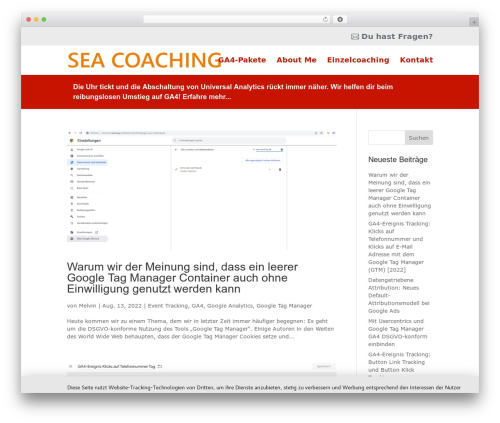 Simplelightbox (simplelightbox) free WordPress plugin - sea-coaching.de