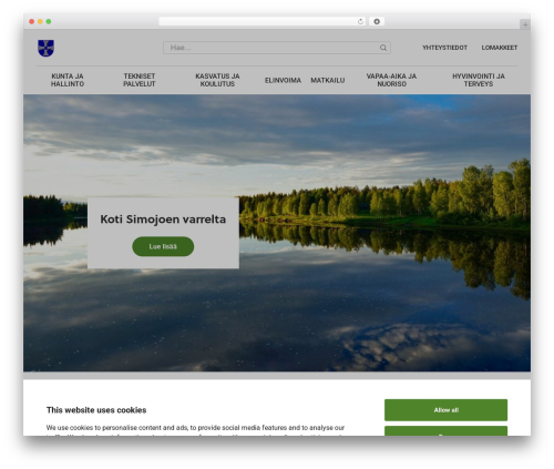 Höyrymoottori theme WordPress - simo.fi