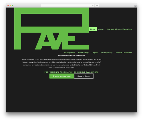 Ion WordPress theme - trustpave.com