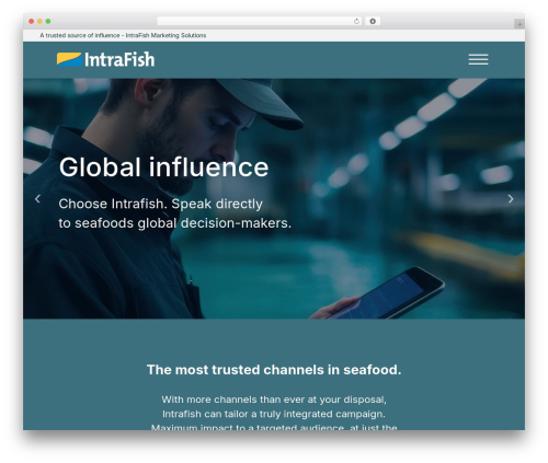 Multitheme WordPress theme - intrafishadvertise.com