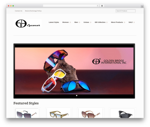Slidedeck2 personal WordPress plugin - gbeyewear.com