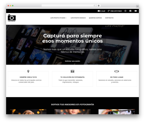 SHB theme WordPress - lifephotoinc.com