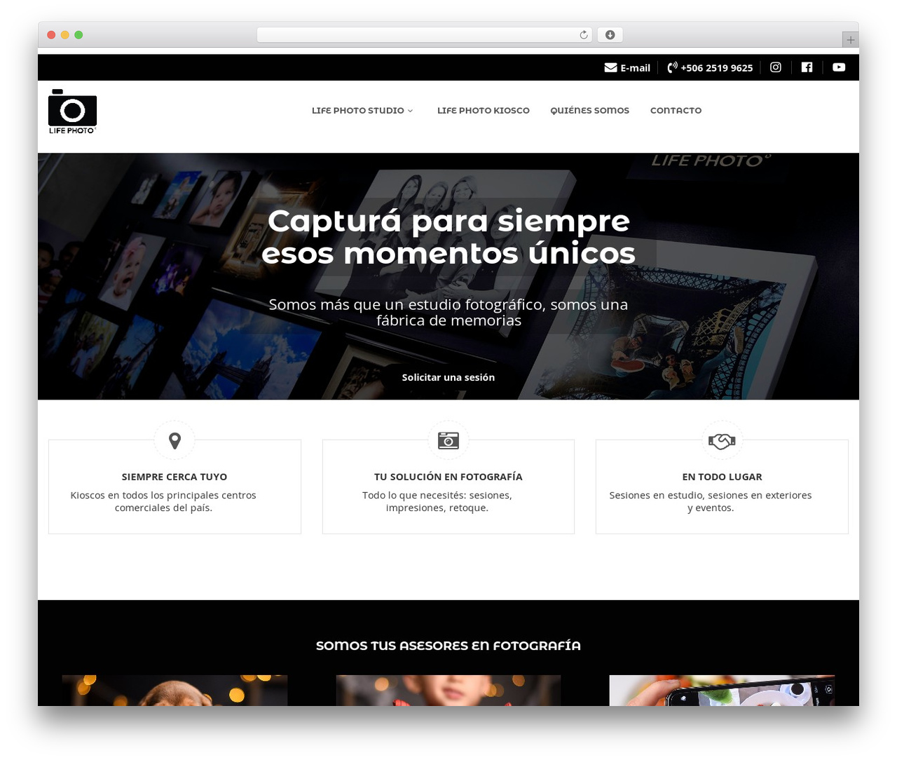 SHB theme WordPress - lifephotoinc.com