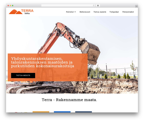 Theme WordPress OceanWP - terrainfra.fi