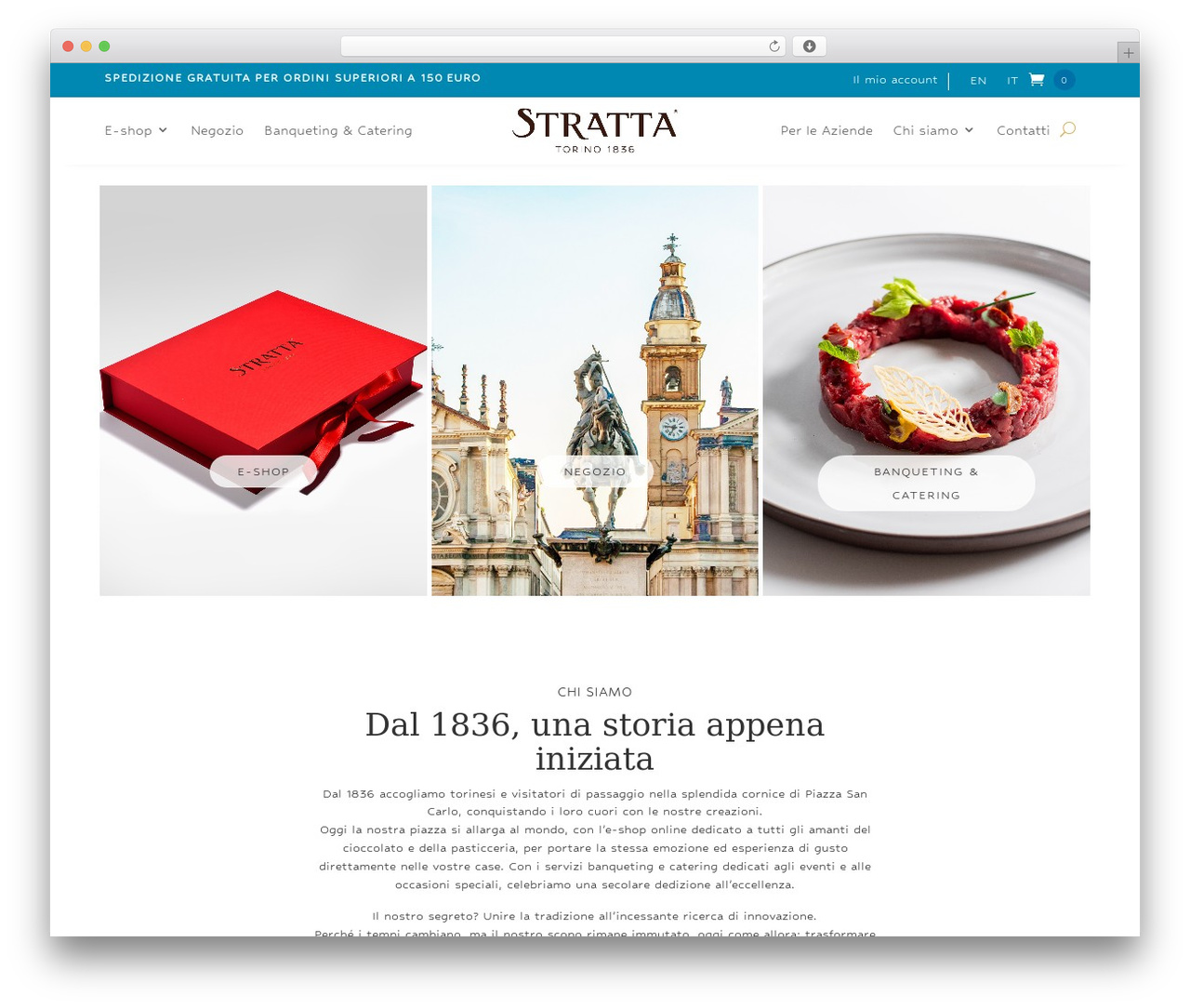 WordPress theme Divi Child - stratta1836.it