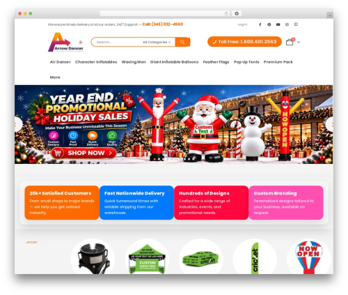 arrowdancer theme WordPress - arrowdancer.com