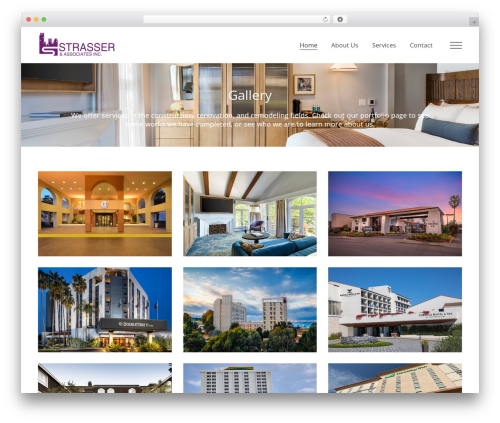 Assemble WordPress hotel theme - strasserinc.com