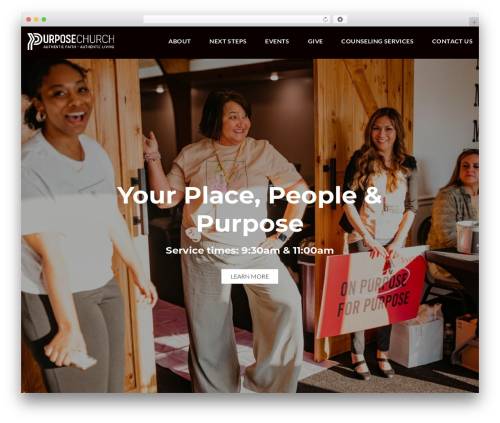 Thechurchco WordPress plugin - purposechurchonline.com