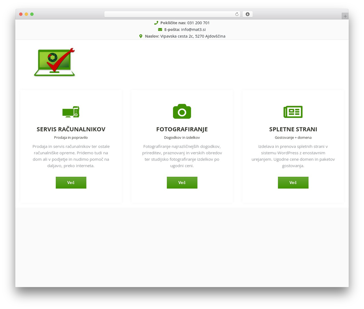 Fixtech Child Theme theme WordPress - mat3.si