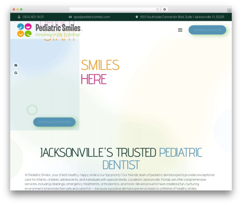 Hello Elementor premium WordPress theme - pediatricsmiles.com