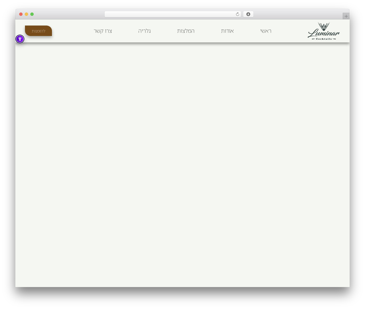 Hello Elementor WordPress theme - luminar.co.il