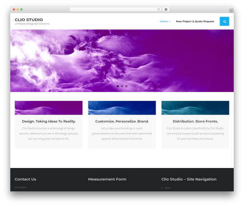 Shuttle Pro theme WordPress - cliostudio.com Shuttle Pro theme WordPress - cliostudio.com