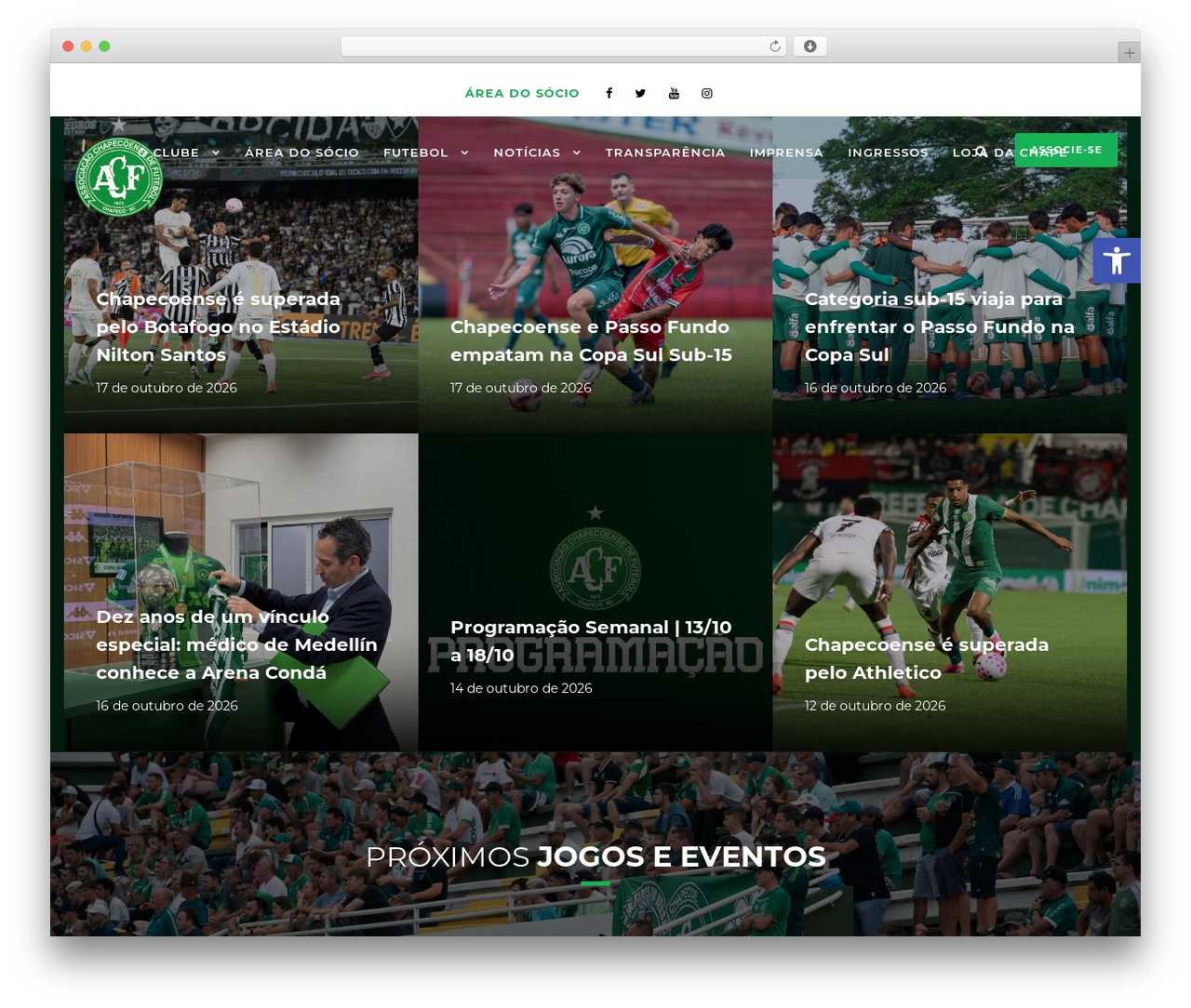 WordPress theme BigSlam - chapecoense.com WordPress theme BigSlam - chapecoense.com