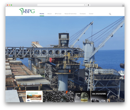 WordPress theme BPG - borneopasifikglobal.com