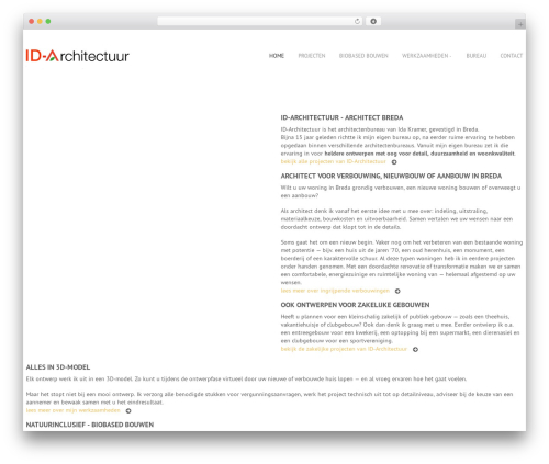 WordPress theme cherry - id-architectuur.nl