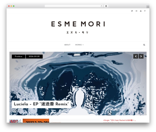 WordPress theme Prefer - esmemori.com