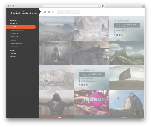 Wowway WordPress theme - nicolascaboche.com
