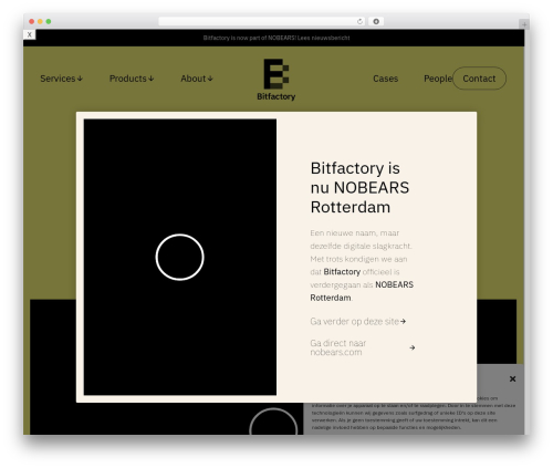 WP theme Bitfactory theme - www.bitfactory.nl