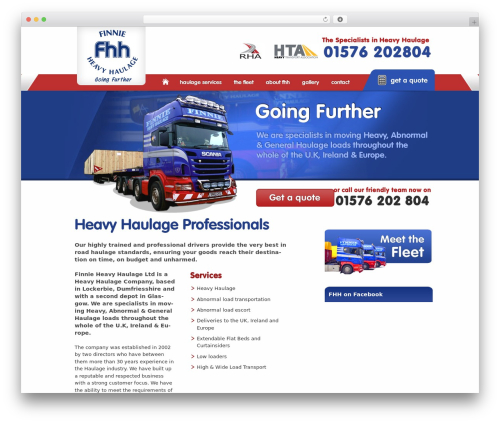 Bones WordPress theme design - finnieheavyhaulage.com Bones WordPress theme design - finnieheavyhaulage.com