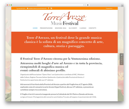 Ds divi extras WordPress plugin - terredarezzomusicfestival.it