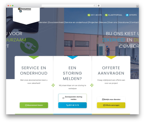 EWIM WordPress theme - bouma-installatie.nl