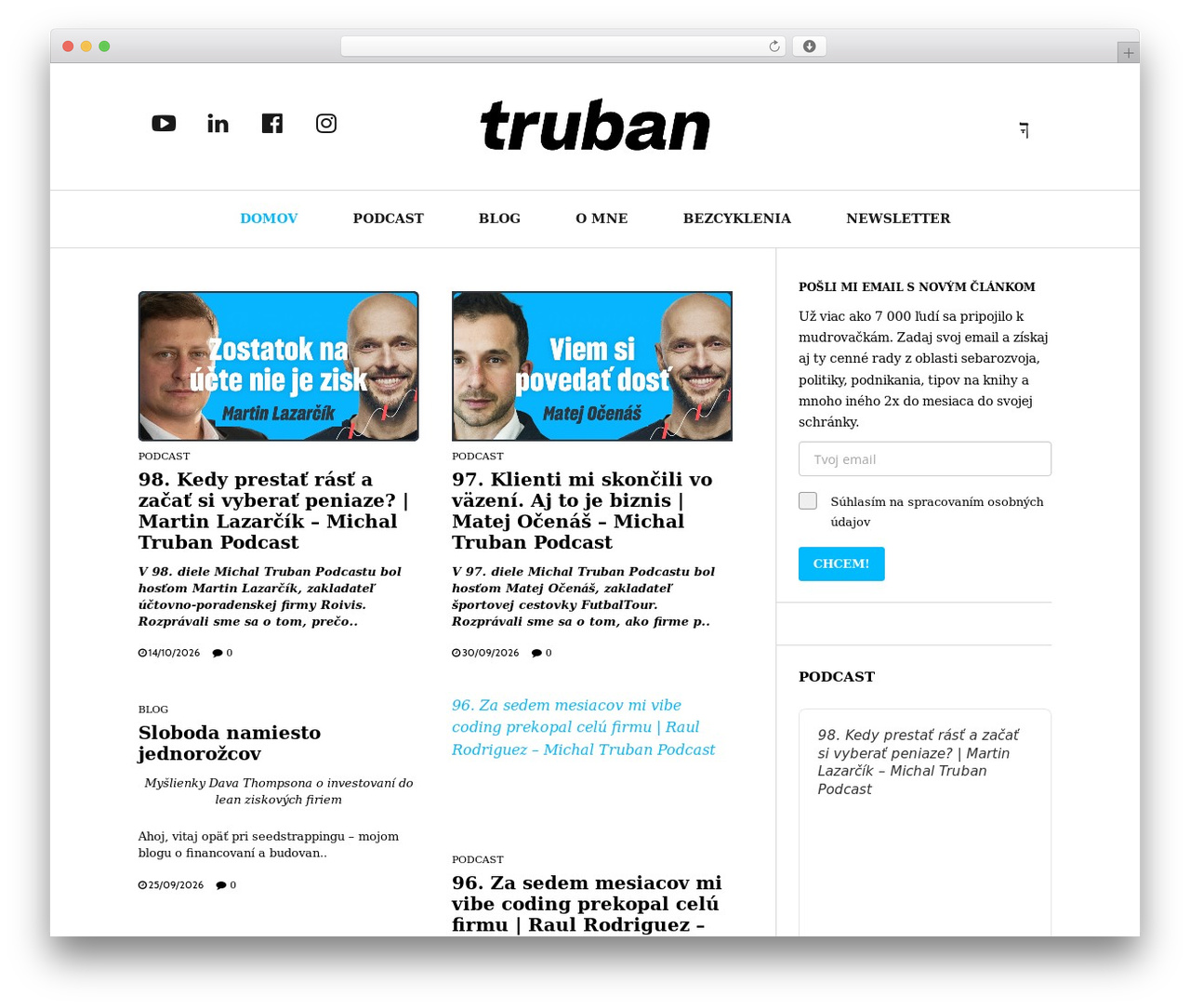 Heap theme WordPress - truban.sk Heap theme WordPress - truban.sk