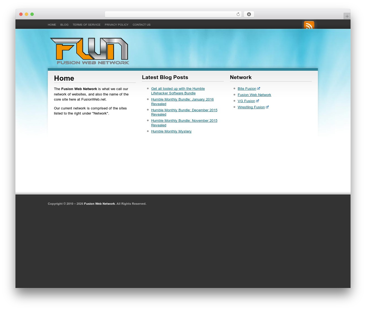Intersect WordPress theme - fusionweb.net Intersect WordPress theme - fusionweb.net