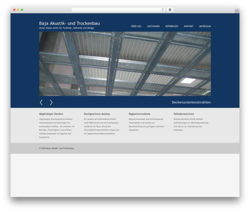 Method theme WordPress - trockenbau-baja.com