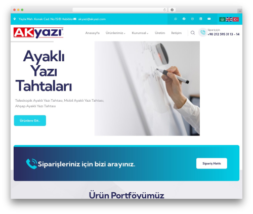Modins themer WordPress plugin - akyazi.com